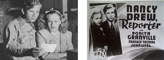 Spunky young crime busters: Frankie Thomas and Bonita Granville –  the definitive Nancy Drew