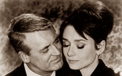 Cary Grant and Audrey Hepburn