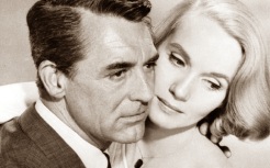 Cary Grant and Eva Marie Saint in North By Northwest.