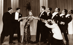 Mae West, Xavier Cugat and his Orchestra in "The Heats On"